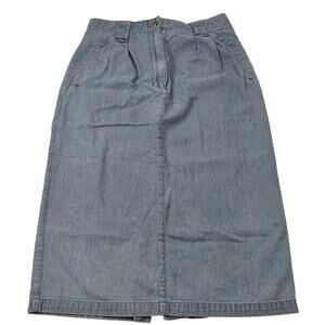 Vintage Bryn Connelly Midi Jean Skirt, Size 12